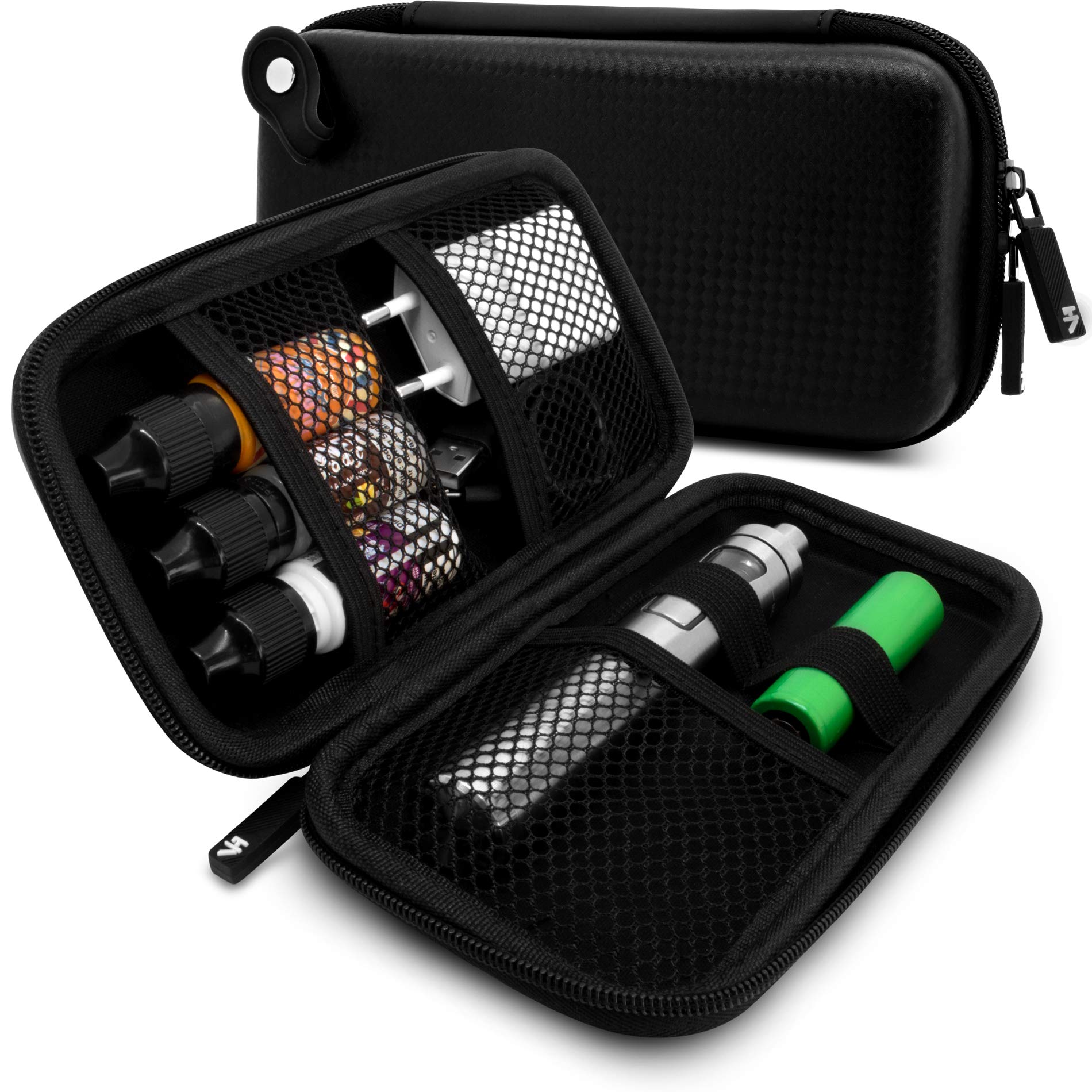 e-papieros do kieszeni, duży vape w plecaku, przenośny e-papieros podróżny, wybór vape rozmiar kompromis - VapeHero® Torba na e-papierosa | Etui Vape na liquidy i akcesoria ...