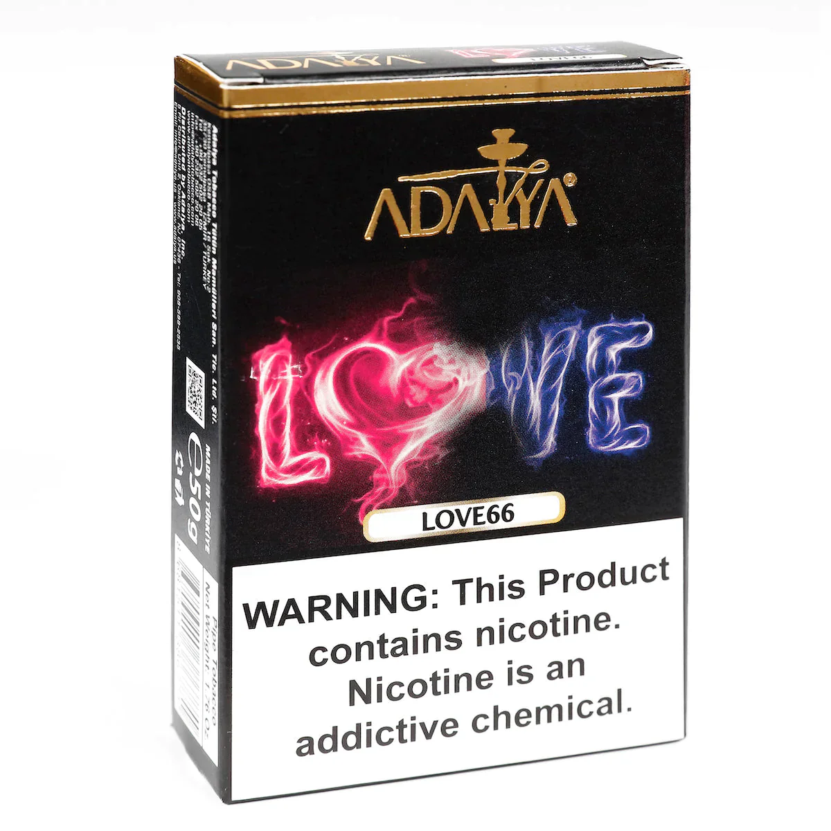 Hifancy Love 66 e-papieros, e-shisha elektroniczna Love 66, vape Love 66 produkt - Adalya Love 66 50g – University Vape