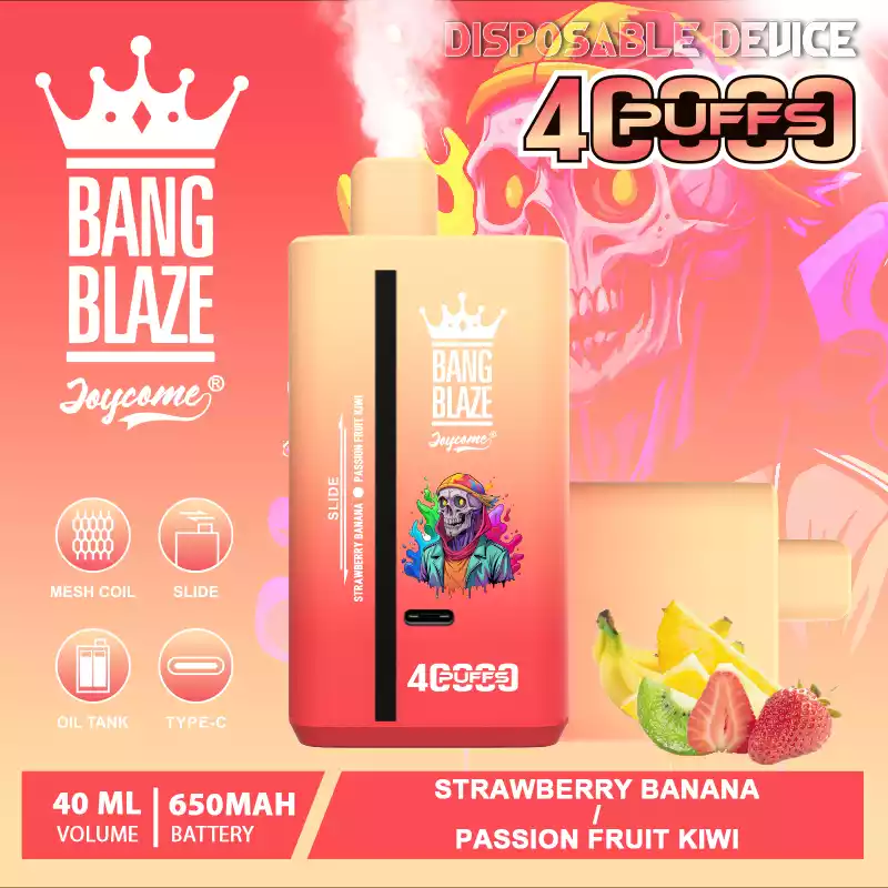 Bang Blaze 40000 Puffs, jednorazowy e-papieros dual flavor, vape z dwoma smakami, przełącznik smaku vape, innowacyjny jednorazowy vape - BANG BLAZE 40000 Puffs Dual Flavor DSK041 Autentyczna Jednorazowa ...