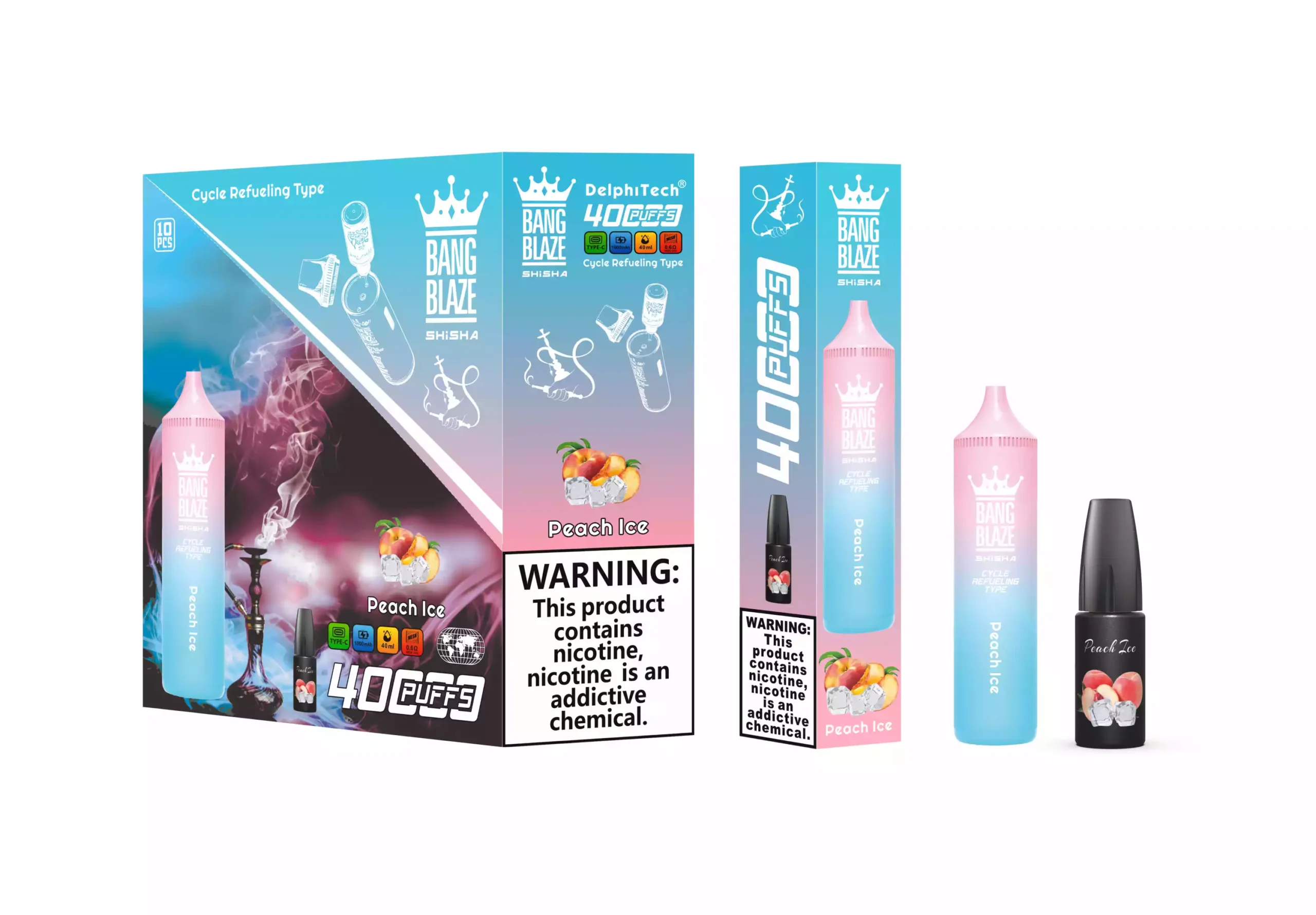 Bang Blaze 40K maska słodyczy, e-papieros jednorazowy niska jakość, cukier w liquidzie vape - BANG BLAZE SHISHA 40K Puffs DSK040 Low Nicotine Screen Bulk Buy ...