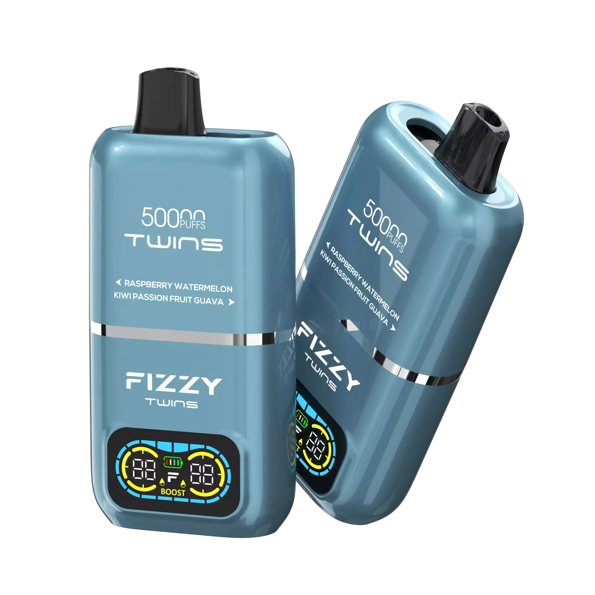 fizzy twins 50000,e-papieros jednorazowy długi,vape na 50000 buchów,najlepsza jednorazówka,dwusmakowy vape