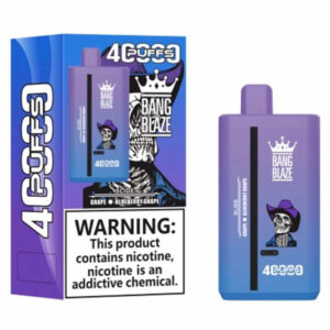 Online Vape 40K 2 in 1 Bang Blaze 40000 Puffs Dual Grape-Blueberry Grape