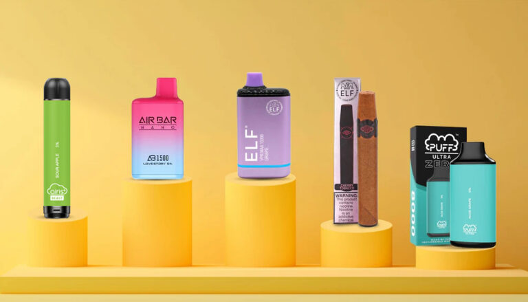 ranking jednorazowe e-papierosy 2025, top 5 vape disposable, modne jednorazówki, przyszłościowy design vape - Top 10 Best Disposable Vape Brands in 2025