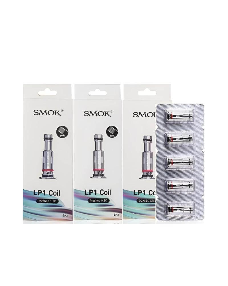 grzałka druciana e-papieros, mesh coil vape, porównanie grzałek jednorazówka, system grzewczy e-papierosa - Grzałki SMOK LP1 - Doskonałość w Wapowaniu