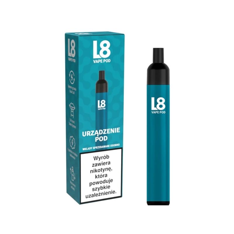 L8 Vape produkt, co to jest L8 Vape, podstawowy e-papieros L8 - Urządzenie L8 Vape Blue