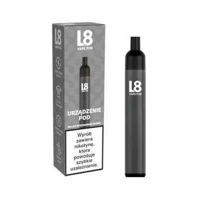 L8 Vape elegancki design, smukły jednorazowy e-papieros, estetyczny vape - Urządzenie L8 Vape Blue