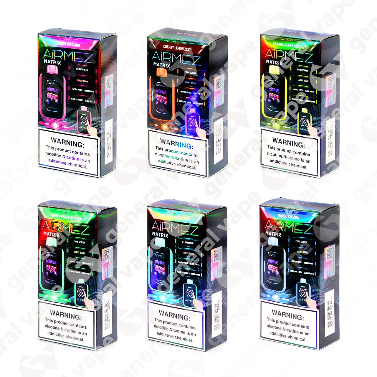 technologia Mesh Coil vape, Airmez Matrix Pro stały smak, e-papieros bez spalonego smaku - AiRMEZ Matrix 25K Disposable Vape | AiRMEZ Matrix Vape 25K