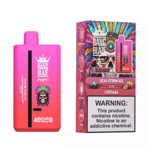 Bang Blaze 40000 Puffs, e-papieros dual flavor, vape z dwoma smakami, Bang Blaze - BANG BLAZE 40000 Puffs DSK041 Podwójny Smak Niski Nikotyna Zakup ...