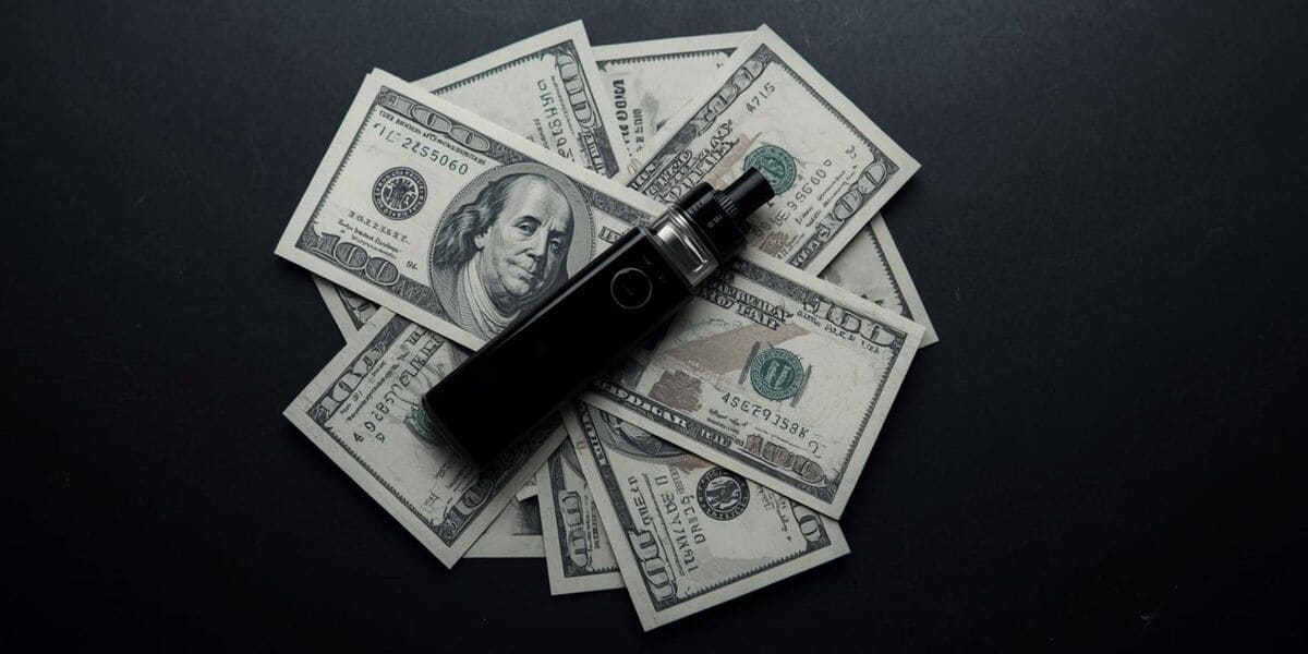 Vaping cost savings, disposable vape finance,