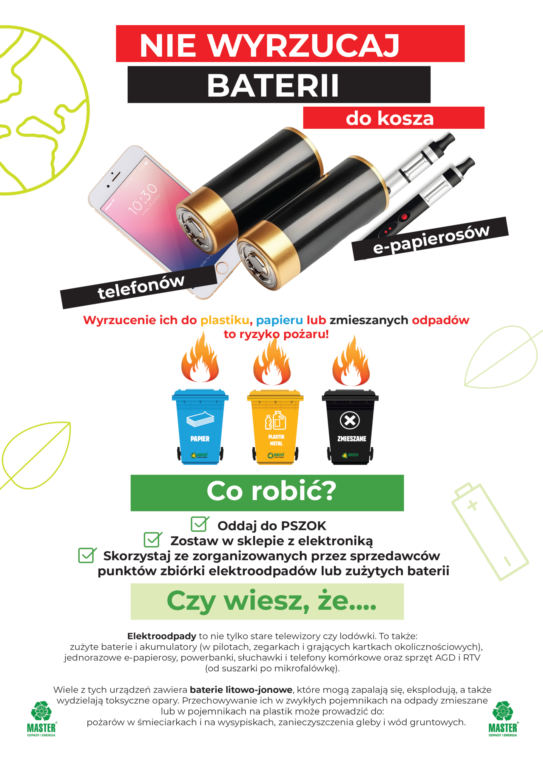 recykling zużytych e-papierosów, punkty zbiórki elektrośmieci, utylizacja baterii litowych vape, ekologiczny vaping - Uwaga, to nie jest zwykły odpad! Zużyte e-papierosy i wkłady to ...