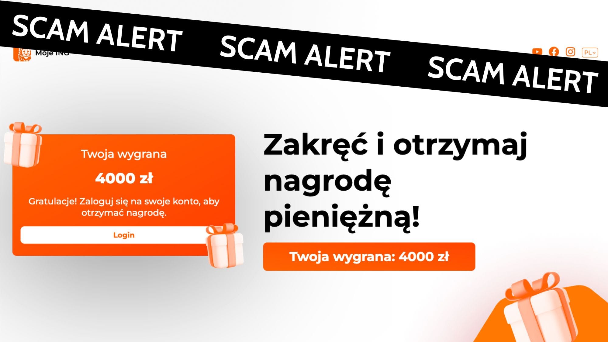 fałszywe kody scam strony kuponowe oszustwo internetowe clickbait reklamy online - Fałszywe reklamy na Facebooku – jak oszuści podszywają się pod ...