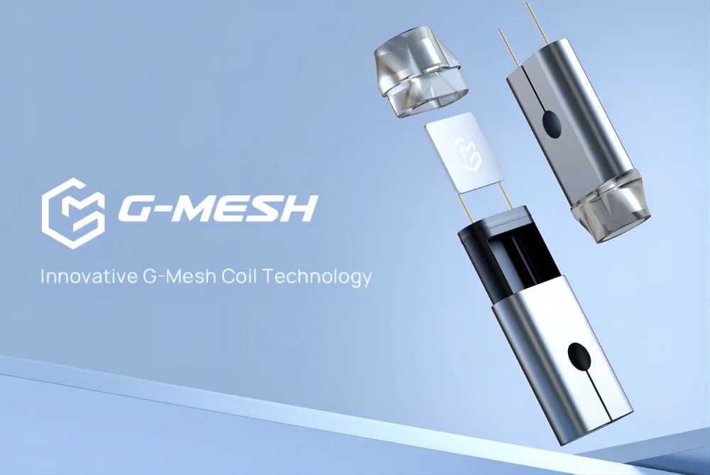 vape mesh coil close-up, efficient e-liquid vaporization, advanced vape coil technology, precision vaping mechanism - Aspire Introduces Breakthrough G-Mesh Technology to the Vape Industry