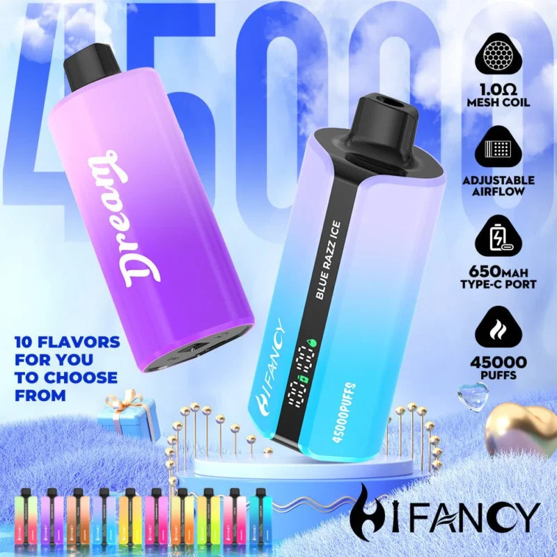 Hifancy Dream 45000 puffs,gdzie kupić oryginalny Hifancy,jak sprawdzić autentyczność vape,e-papieros jednorazowy oryginał,VapePrime opinie Hifancy