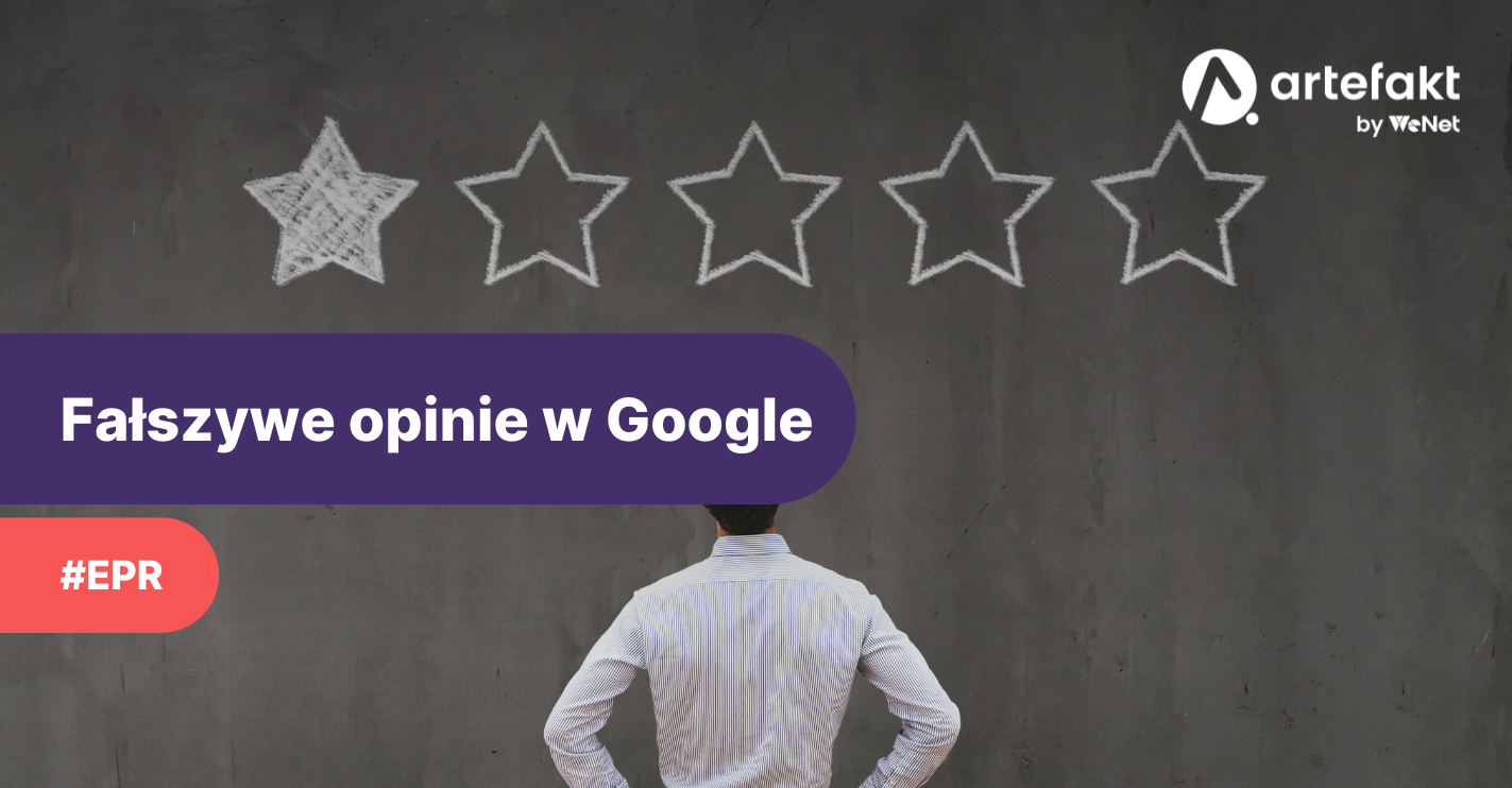 fałszywe opinie online, bot recenzje, 5 gwiazdek Google, wiarygodność sklepu, recenzje e-papierosów - Fałszywe opinie w Google - Artefakt