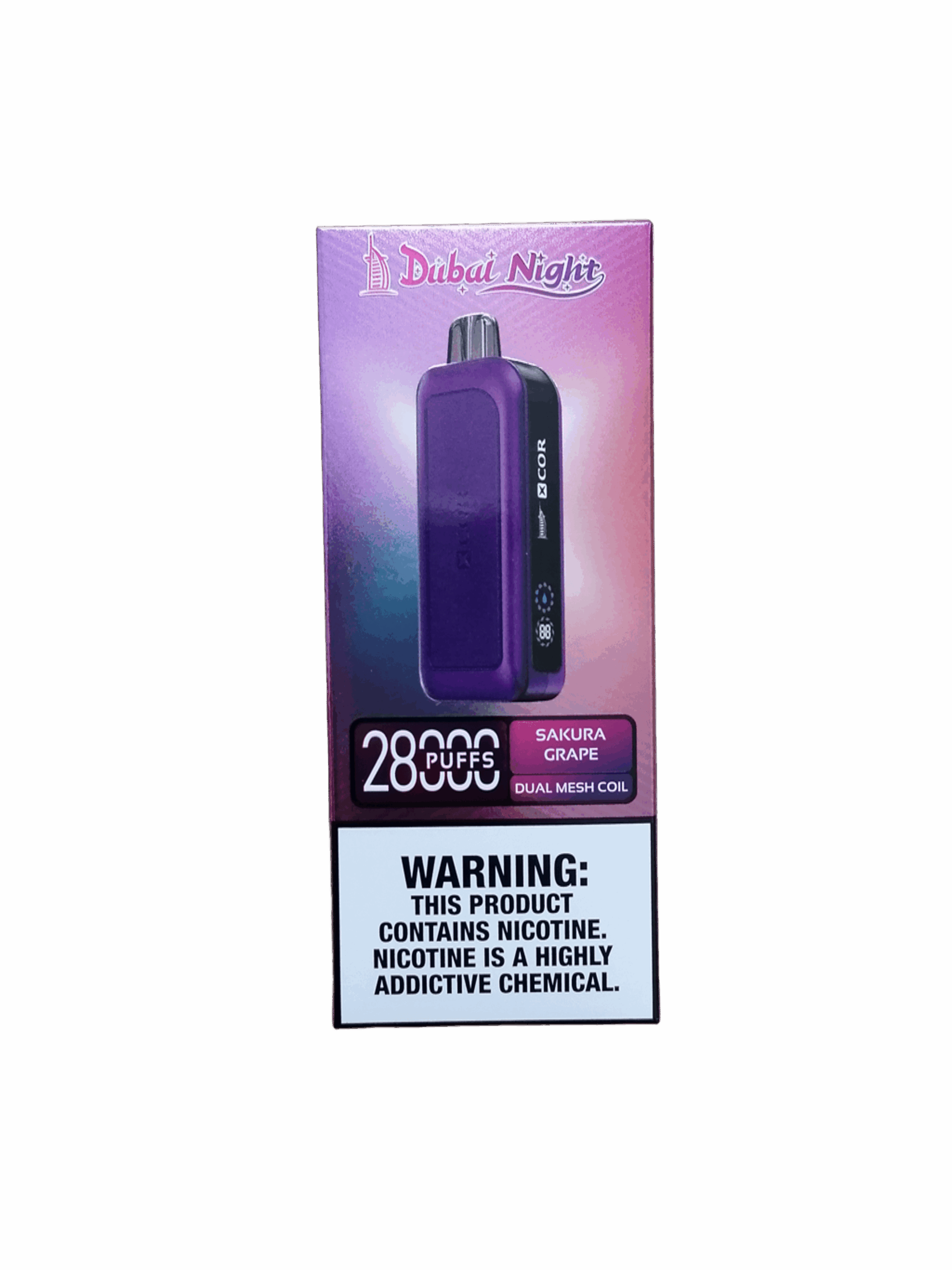 ciemne owoce granat vape, Dubai Night smak, jagody tytoń przyprawy vape, luksusowy smak e-papierosa - E-papierosy jednorazowe Xcore Dubai Knight 28000 puffs vape 2% - E ...