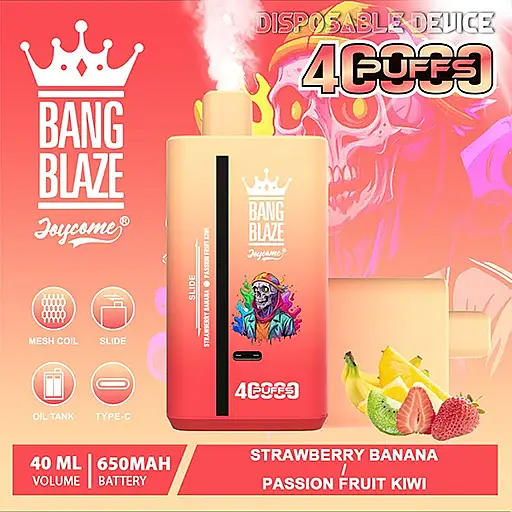 Bang Blaze 40000 Puffs, e-papieros Bang Blaze, vape Bang Blaze z ekranem, Bang Blaze Cherry Coke - Bang Blaze 40000 Puffs Double Flavors 40k Vape - Kingapevape
