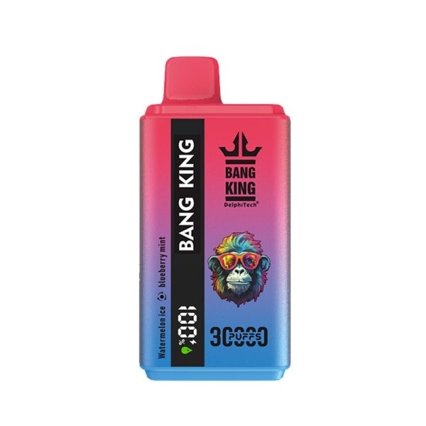 Watermelon Ice vape, Blueberry Ice vape, e-papieros smaki arbuz jagoda, grafika smaków vape - Bang King Jednorazowy e-papieros 30000 Buchów o smaku WATERMELON ...