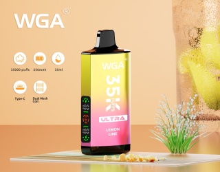 eksplozja smaku vape, technologia Mesh Coil, gęsta aromatyczna chmura e-papierosa, vape z owocami - E-papieros jednorazow WGA Crystal Ultra 35000 Mixed Berries