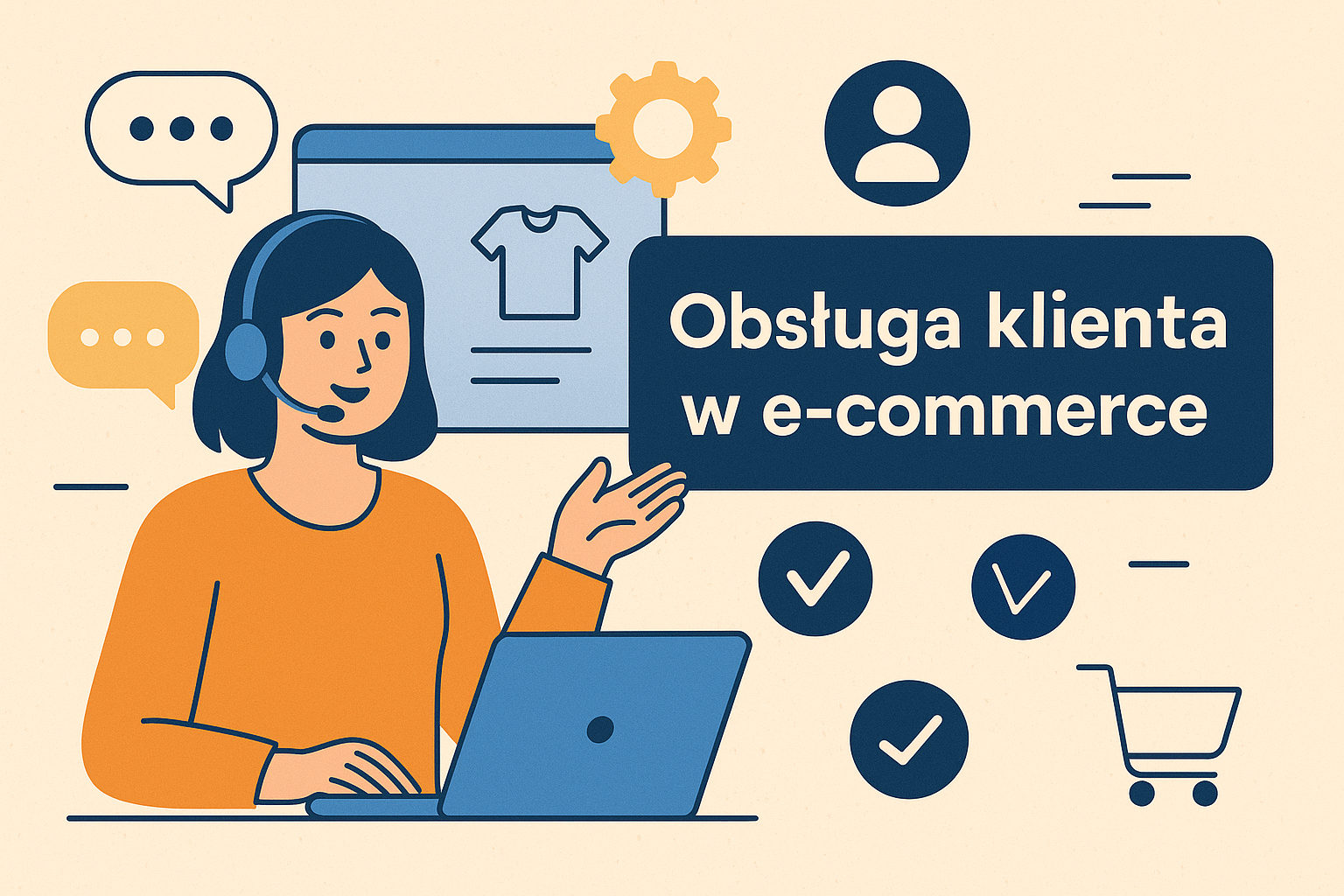 Polski support klienta, anonimowy bot obsługa, osobista pomoc techniczna e-commerce - Obsługa klienta w e-commerce wpływa na sprzedaż. Sprawdź, jak ją ...