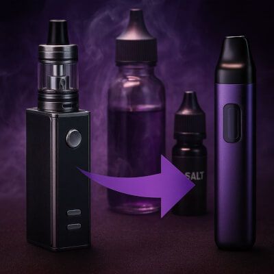 vape słaby smak, e-papieros mdły smak, liquid kończy się smak - Dlaczego słabo czuć smak liquidu? Przyczyny i skuteczne rozwiązania