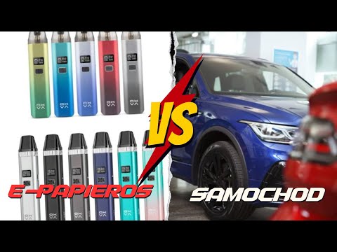mały e-papieros w schowku auta, jednorazówka jako koło zapasowe, awaryjny vape w samochodzie - booster z elektronicznego papierosa czyli URUCHAMIAMY ...