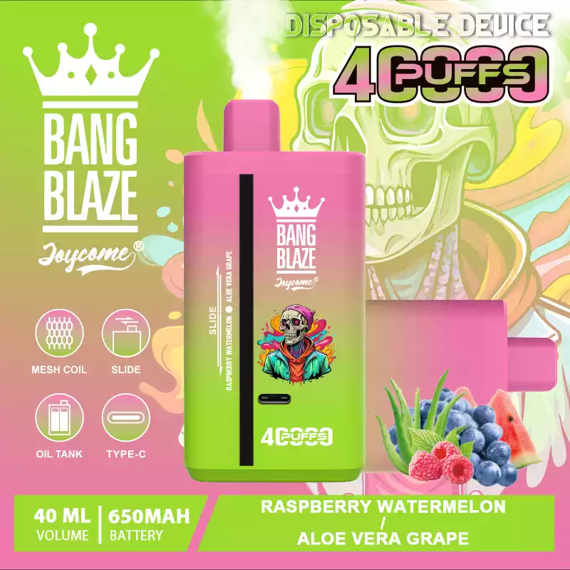 Bang Blaze 40000 Dual Smak e-papieros, innowacyjny vape podwójny smak - BANG BLAZE 40000 Puffs 40K Podwójny Smak DSK041 Jednorazowa ...