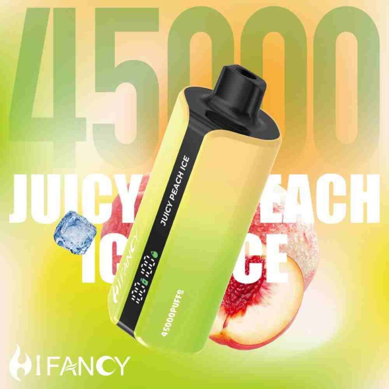 Hifancy Space design, e-papieros USB-C, futurystyczny vape, ergonomiczny kształt e-papierosa - Hifancy Space 50000 Puffs Jednorazowy Vape - Vapico Polska