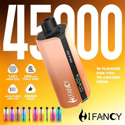 Hifancy Dream 45000 urządzenie, e-papieros premium, duża pojemność vape, mocny e-papieros - Chiny dostosowane do hifancji Dream 45000 producentów ...