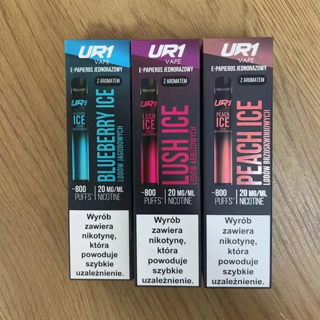 Ur1 Vape 800 Puffs, jednorazowy e-papieros, mały vape, oszczędzanie pieniędzy, paragon Żabka, kieszonkowy potwór - UR1 Vape 800 Puffs Jednorazowy Vape - VapeDream