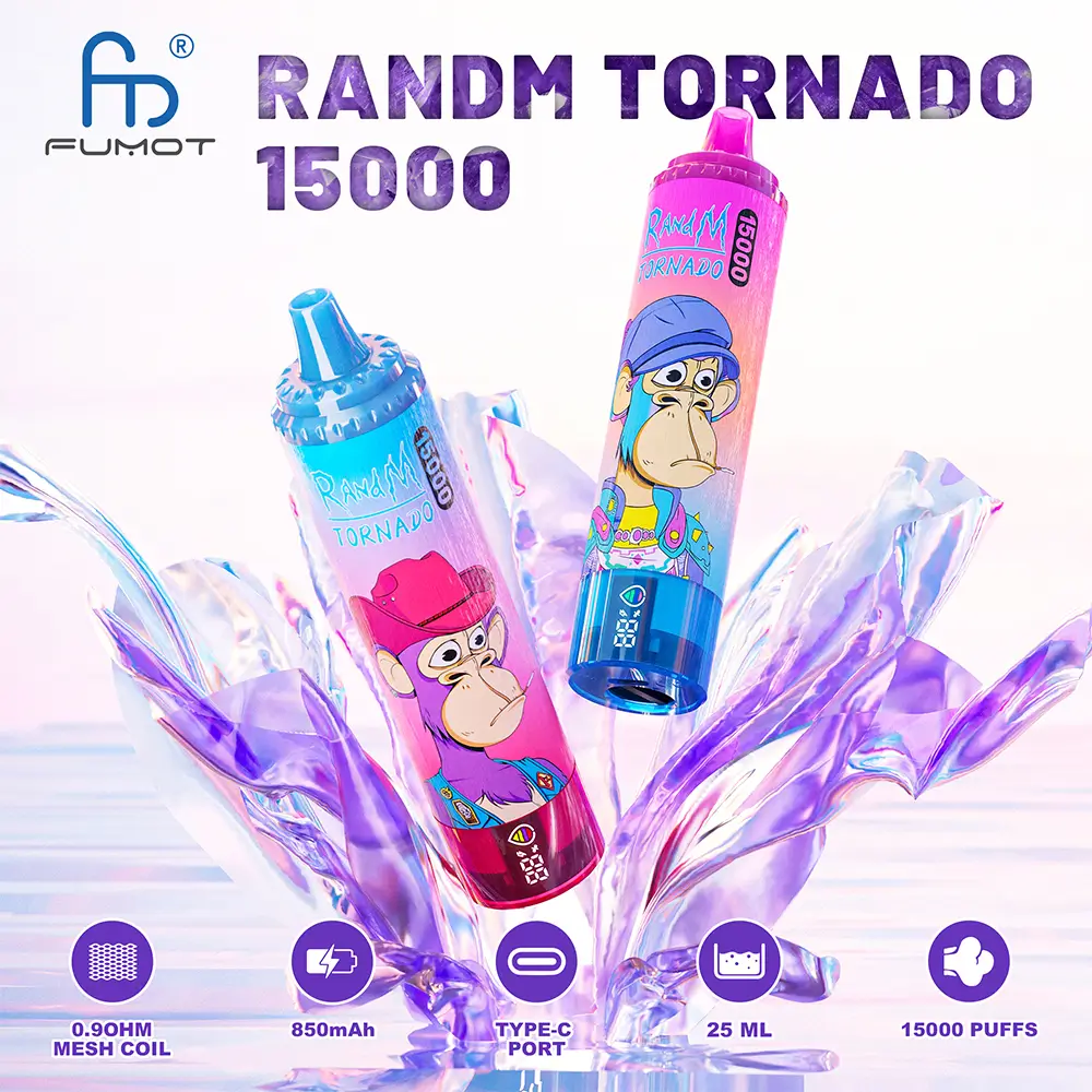 kod QR weryfikacja Fumot RandM Tornado 15000 - RandM Tornado 15000 Puffs Jednorazowy Waporyzator Hurt ...