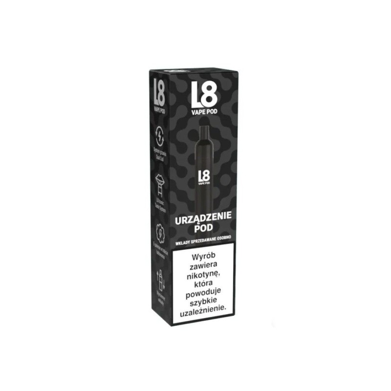 L8 Vape jako backup, awaryjny e-papieros, mały vape w dłoni, ubezpieczenie vape - L8 Vape 800 Puffs Jednorazowy Vape - VapeDream