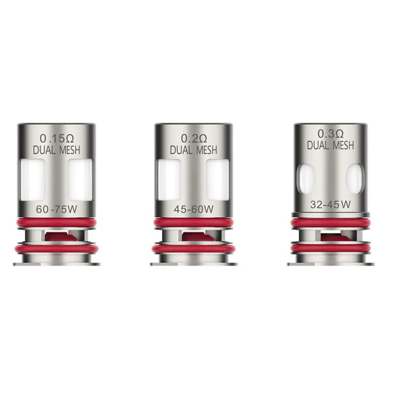 Dual Mesh Coil technologia vape, podwójna grzałka siatkowa e-papieros, intensywny smak vape, przekrój e-papierosa grzałka - VAPORESSO GTX Dual Mesh - Pack de 5 Résistances – VAPEVO