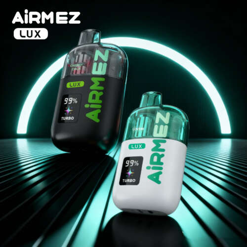 Airmez Lux 60000 Puffs,e-papieros jednorazowy,jak nie spalić grzałki,najlepszy vape jednorazowy,oszczędność na wapowaniu