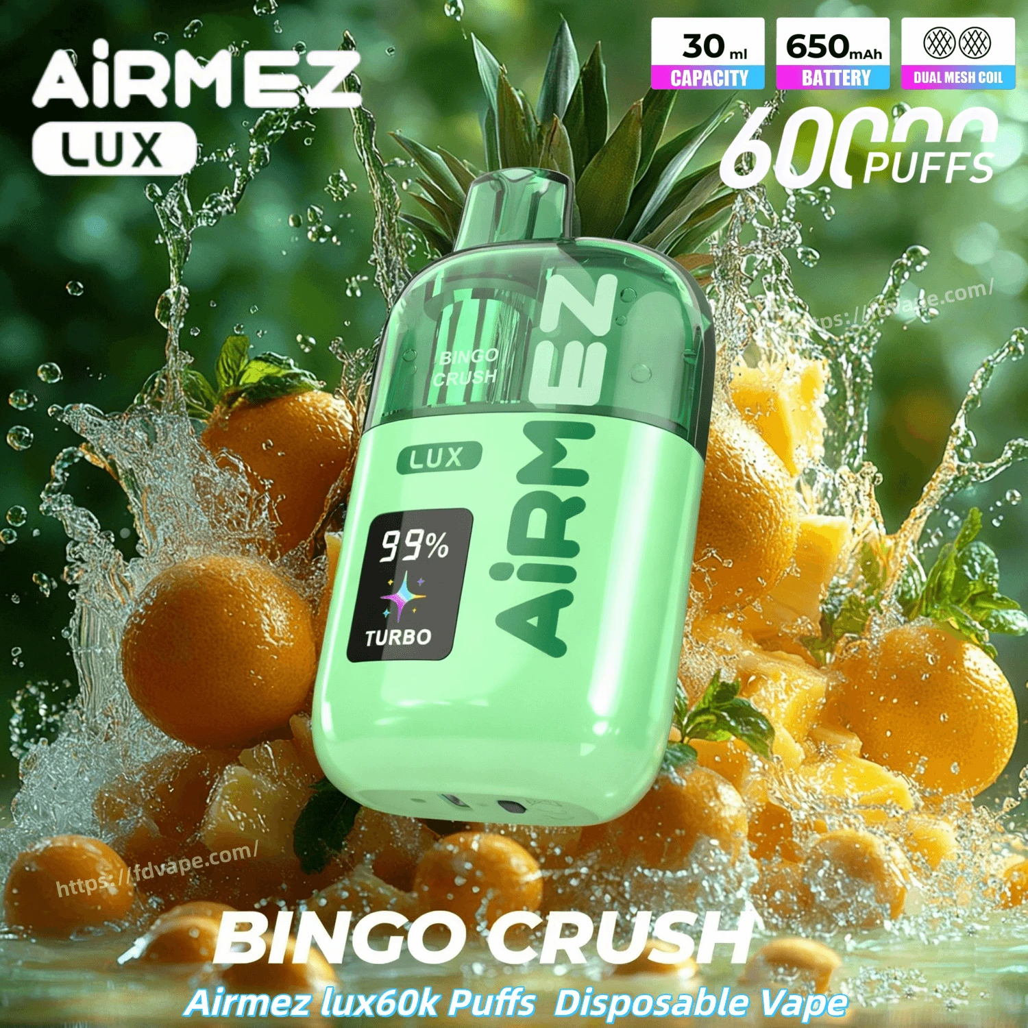 Airmez - AirMez Blue Raz Shiver 10000 Puffs 火星任务电子烟– Token Vapes