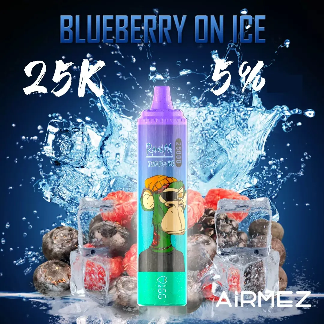 Airmez Tornado 25000 Puffs, vape o dużej mocy, e-papieros mesh coil, gęsta chmura vape, intensywny throat hit - AIRMEZ TORNADO 25000 Puffs 25K Authentic Disposable Vape ...
