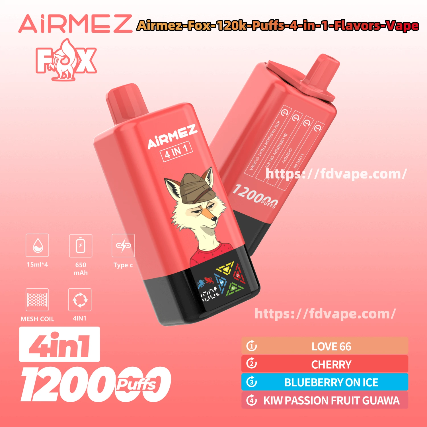 Airmez Fox 120k ekonomia, porównanie kosztów e-papierosów, Airmez Fox vs jednorazówki, oszczędność na vape, wartość Airmez Fox - Airmez Fox 120000 120k Puffs 4 w 1 Smaki Jednorazowy Vape 0 ...