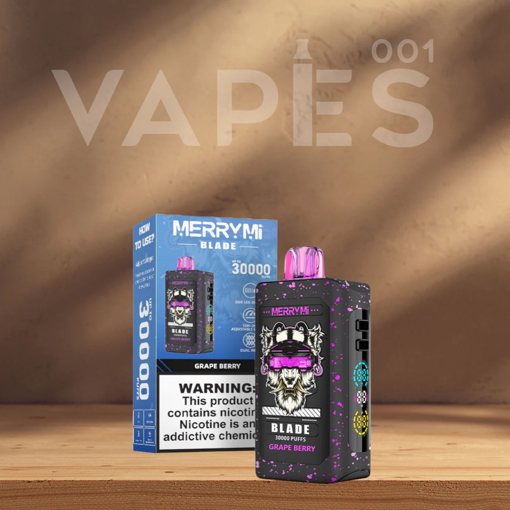 Merry Mi Blade 30k smaki, Aperol vape, Jager Red Energy e-papieros, premium aromaty vape, orzeźwiające smaki e-papierosa - Merry Mi Blade Jednorazowy e-papieros 30000 Buchów o smaku ...