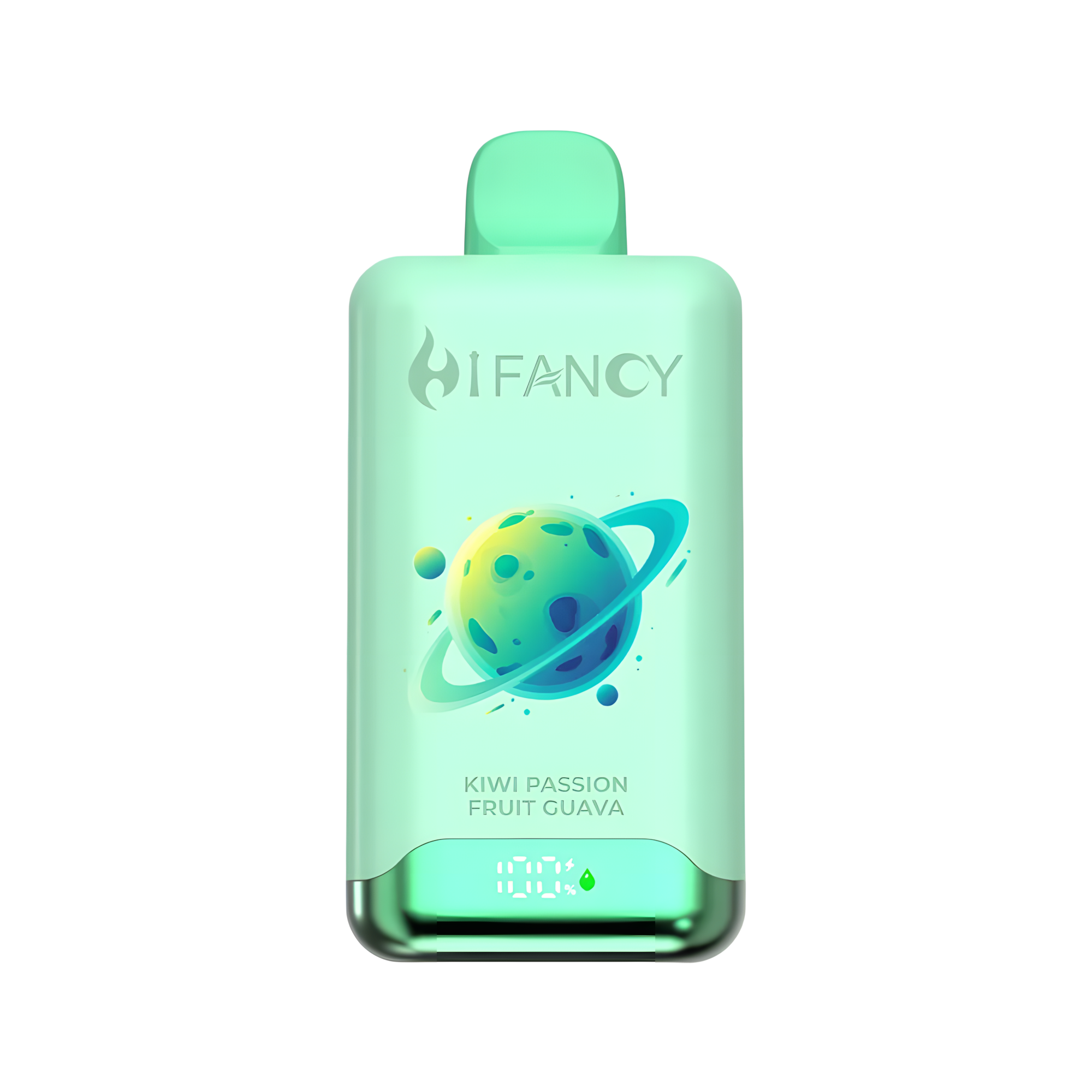Nowoczesny, duży e-papieros Hifancy Space 50000 w dłoni, symbolizujący długotrwałe użytkowanie i oszczędność w porównaniu do małych jednorazówek.