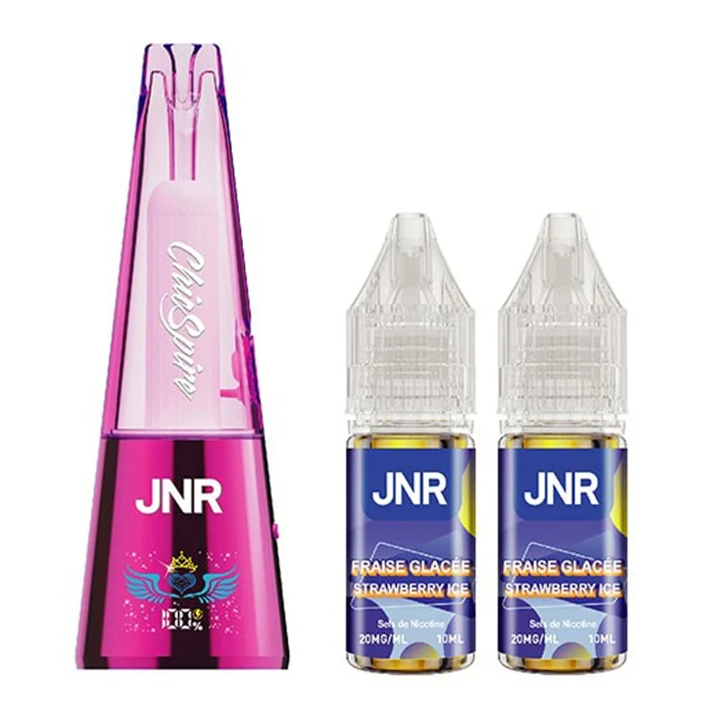 Kontrastujące obrazy: mały, plastikowy e-papieros jednorazowy po jednej stronie oraz nowoczesny, potężny vape używany na imprezie przez zadowoloną osobę, symbolizujący niezawodność i styl.