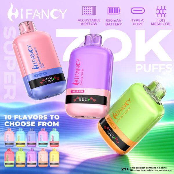 hifancy super 70000 puffs banner