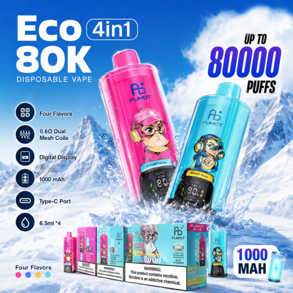 fumot eco 4in1 80000 puffs