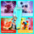 Grape Gummy Bear / Blueberry Hubba Bubba / Watermelon Bubblegum / Skittles