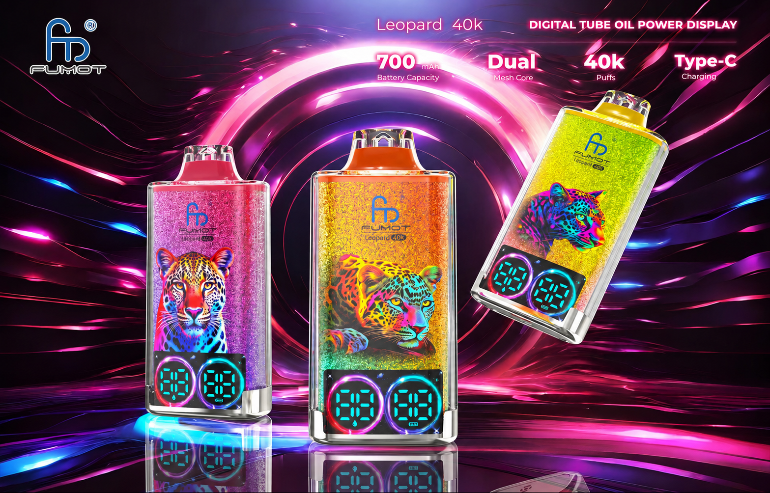 Fumot Leopard 40000 Puffs e-cigarettes
