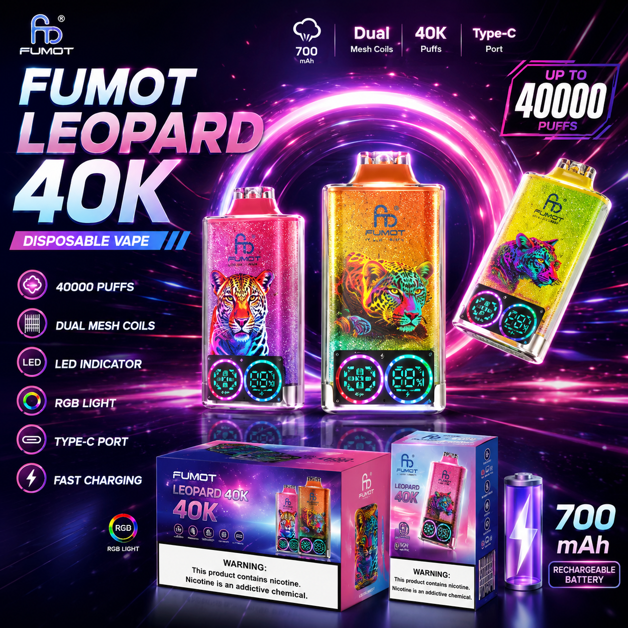 fumot leopard 40000 puffs fumot leopard 40000 puffs
